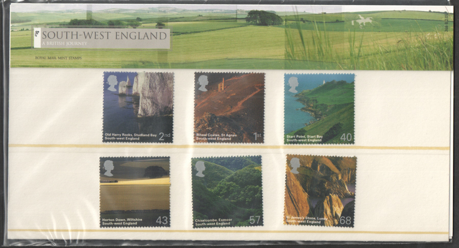 (image for) 2005 A British Journey: South-West England Royal Mail Presentation Pack 368 - Click Image to Close